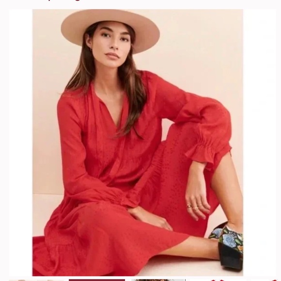 EUC Maeve Wendy Ted Maxi Dress - Picture 2 of 11